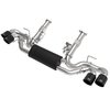 Afe Stainless Steel, With Muffler, 3 Inch To 2-1/2 Inch Diameter Pipe, Dual Exhaust With Quad Exit 49-34127-B